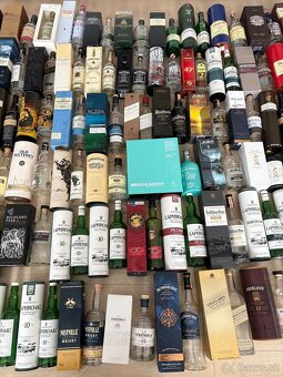 Whisky zbierka vzácnych prázdnych flaší - 3
