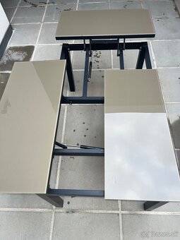 Balkónový stôl, záhradný oddychový stolík AMATIO - 3