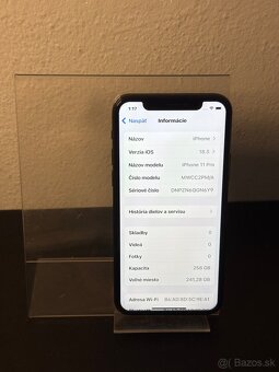Predám Apple iPhone 11 PRO 256GB Black Stav Nového Telefónu - 3