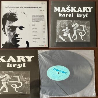 Karel Kryl, Beatles, Marsyas, Blue Effect - LP, Gramodesky - 3