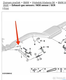 BMW x6 x5 x3 lambda sonda 13627791592 - 3
