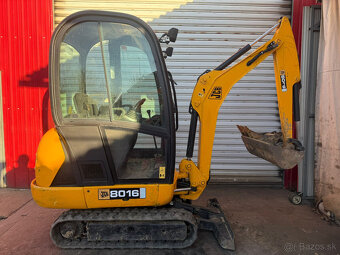Prodám pásovy minibagr JCB 8016 CTS 2014 - 3