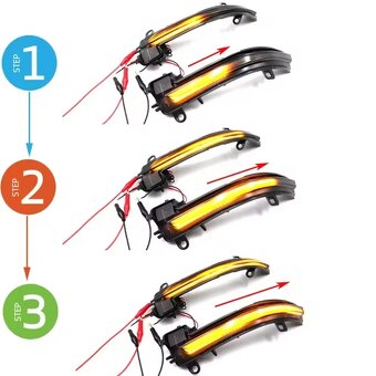 Dynamické led blinkry BMW F48 F39 F40 F44 G29 - 3
