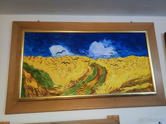 malovany obraz slnecnice - 3