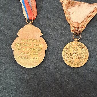 Prvorepublikové hasičské medaile - 3