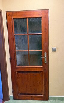 Masívne dvere červený smrek - 3