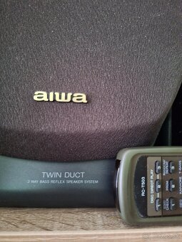 Hifi veža Aiwa a repráky - 3