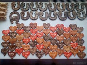 Drevené hračky, magnetky - 3