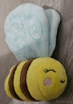 Šuštiaca plyšová hračka - včela - 3