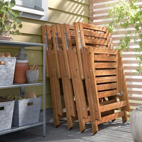 Záhradné stoličky ikea - 3