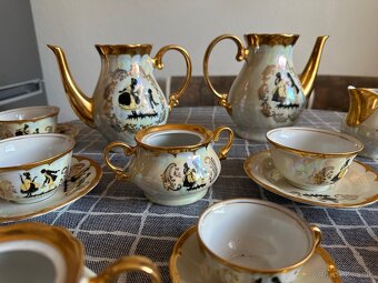 Porcelánový kávový/čajový zberatelsky set Jugoporcelan - 3