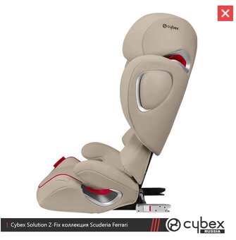 Cybex Solution Z-fix FERRARI Silver Grey - 3