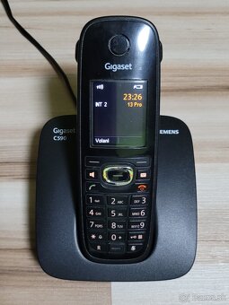 Predám bezdrôtový telefón SIEMENS Gigaset C590 - 3