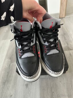 Jordan 3 Retro Black Cement veľ.40,5 - 3