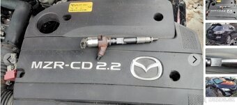Mazda 6 2.2 D 2011 predám MOTOR R2AA, PREVODOVKA, TRYSKY - 3