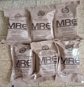 Vojenské dávky MRE - 3