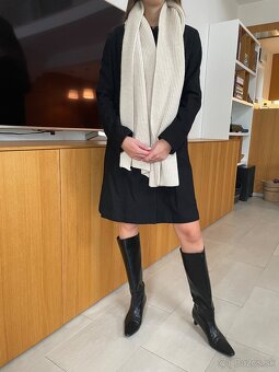 Čierny dámsky kabát zn. Mango - 3