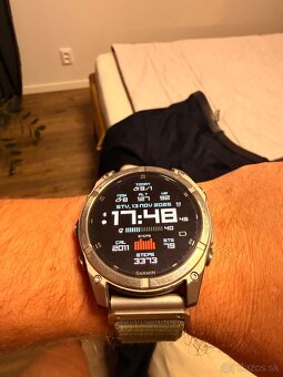 Fenix 8 AMOLED 51 mm, Titanium Graphite Brown Leather - 3