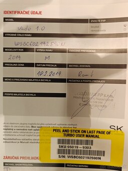 Specialized turbo Vadí 1.0 - 3