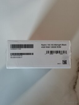 Predám Xiaomi redmi 15c 5g nový - 3