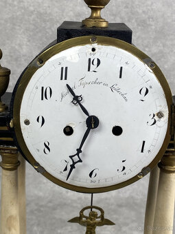 Empírové stlpikové hodiny - 3