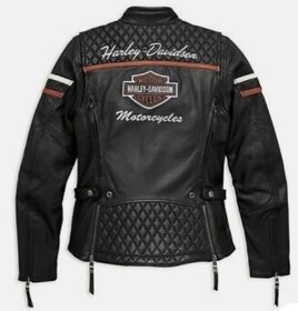 Damska Moto Bunda Harley Davidson Čitaj Popis - 3