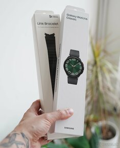 Samsung Galaxy Watch 6 Classic 47mm Black + Steel originál - 3