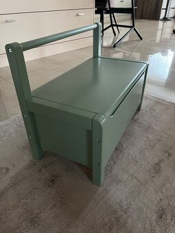 Detska lavicka s odkladacim priestorom 60x31x45 - 3