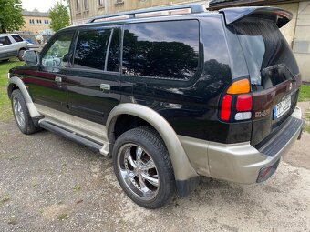 Mitsubushi pajero sport 3,0 benzín +plyn - 3