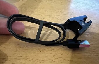 Original Suunto Clip nabíjací USB kábel, čierna - 3