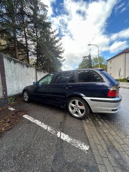 Rozpredam bmw e46 orient blau - 3