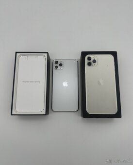 iPhone 11 Pro Max 256GB Silver (100% Batéria) + ZÁRUKA - 3