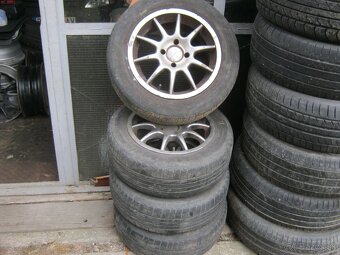 elektrony 4x100/R14 s pneu - 3