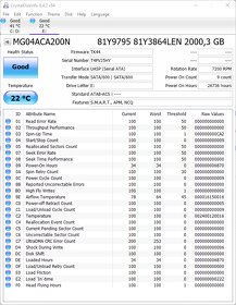 #53 - Disk 2TB Toshiba SATA 7200RPM 3,5" - 3