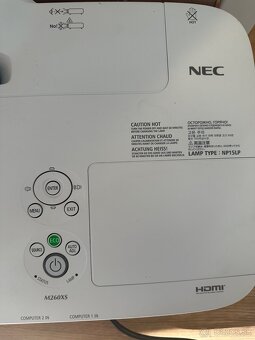 NEC projektor NP-M260XS - 3