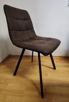 Jedálenské stoličky - 4 kusy - 3