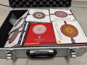 Investičné mince - Rituálne masky regiónov sveta komplet set - 3