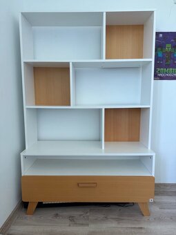 Detský nábytok Bellamy Hoppa – šatníková skriňa a regal - 3