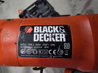 Uhlová brúska Black Decker KG915 T3 - 3