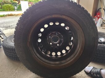 Zimné pneumatiky + disky plechové 195/65 R15 - 3
