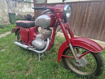 Patina Jawa 250 typ 559 rv 67 platne doklady biele spz - 3