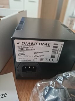 Mikropájkovačka Diametral SBL530.1A - 3