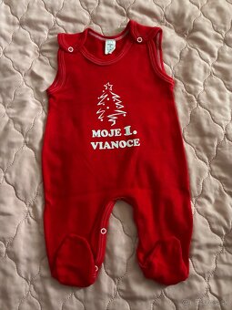 Vianočné oblečenie, veľkosť 62/68 - 3