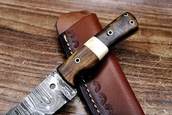 Damaskový lovecky nôž.1375/56 - 3