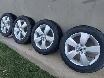 6Jx16 5x100 ET35 - NOVÉ disky original ŠKODA model NANUQ - 3
