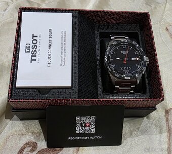 Smart Hodiny Tissot T-Touch Connect Solar Tiatnium - 3