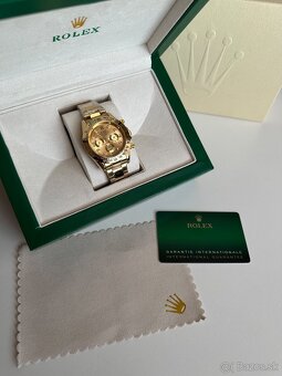 💎Rolex Daytona Gold s trblietajúcimi kamienkami💎 - 3