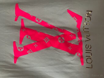 LOUIS VUITTON damske tricko neon M/L - 3