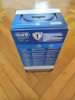 Oral B elektrická zubná kefka nová - 3