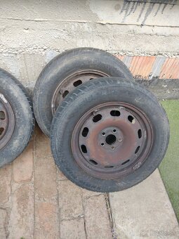 plechové disky 5x100 R15 Golf 4 Bora Octavia 1 - 3